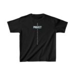 Çocuk Baskılı T-Shirt - Siyah