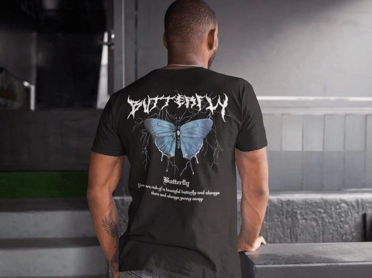 vlmrtr-4928_unisex-bisiklet-yaka-baskili-oversize-t-shirt-siyah-11484957-sw748sh559-2fmv507x.jpg Tişort Bisiklet Yaka Kelebek Baskılı T-Shirt - Siyah - Görsel 1