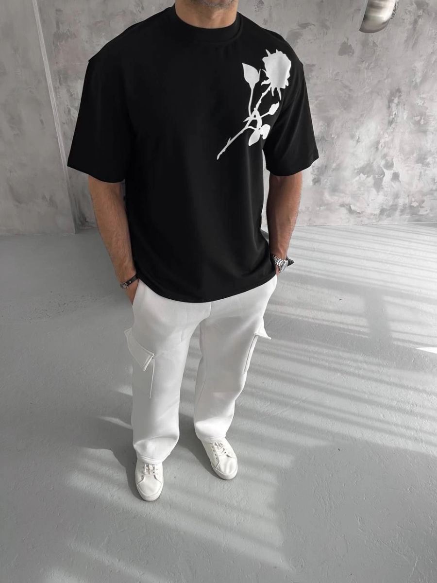 vlmrtr-4967_unisex-bisiklet-yaka-baskili-oversize-t-shirt-siyah-33606032-sw960sh1280-2ryk14pd.jpg Erkek Kısa Kol Tişört Bisiklet Yaka GÜL Baskılı Oversize T-Shirt - Siyah - Görsel 1