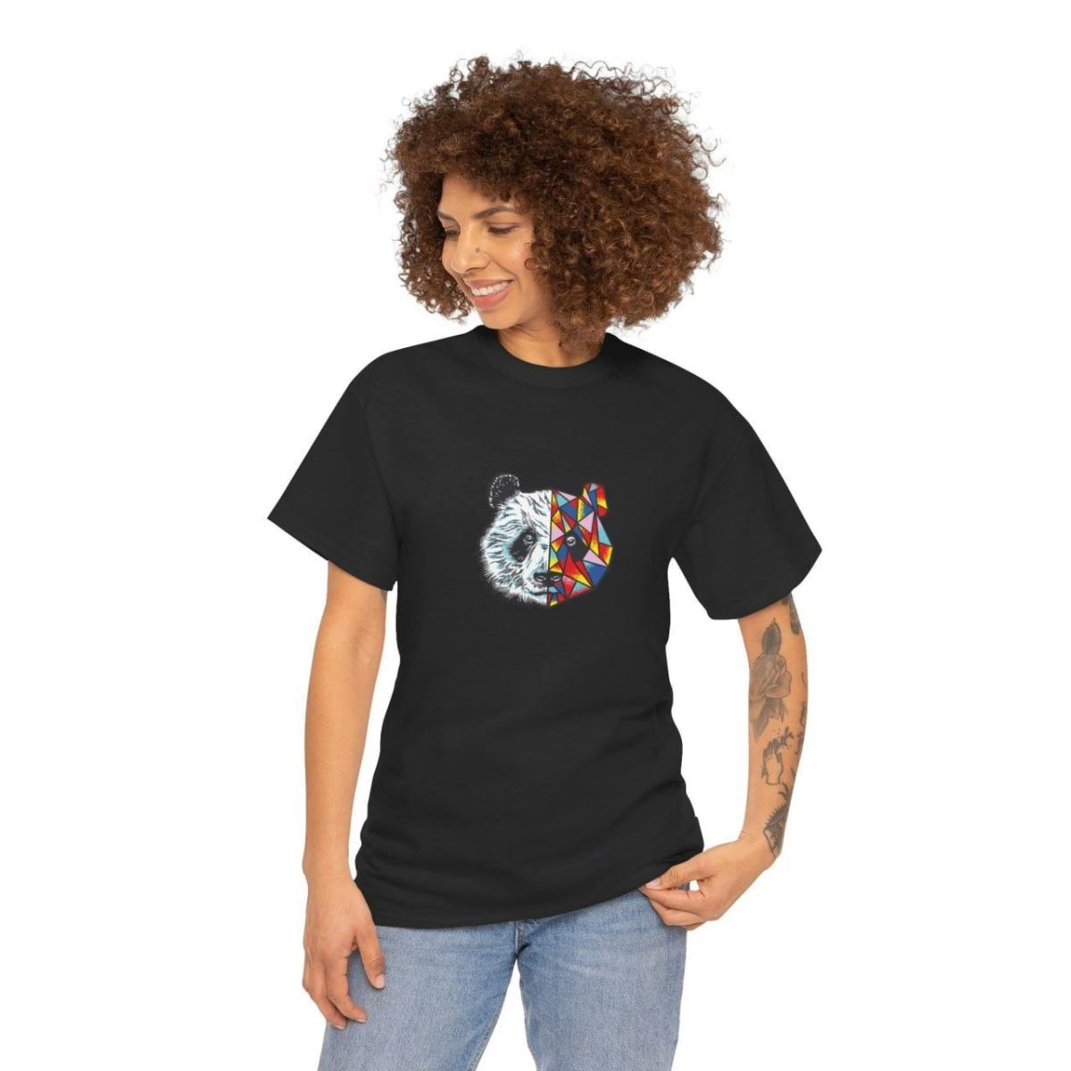 vlmrtr-4981_unisex-kadin-bisiklet-yaka-baskili-t-shirt-siyah-50682977-sw1280sh1280-2xbkxdcr.jpg Kadın Bisiklet Yaka Baskılı Kısa kol T-Shirt - Siyah - Görsel 1