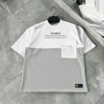 ERKEK Tişört Torba Cepli Parçalı Kısa Kol T-Shirt - Gri