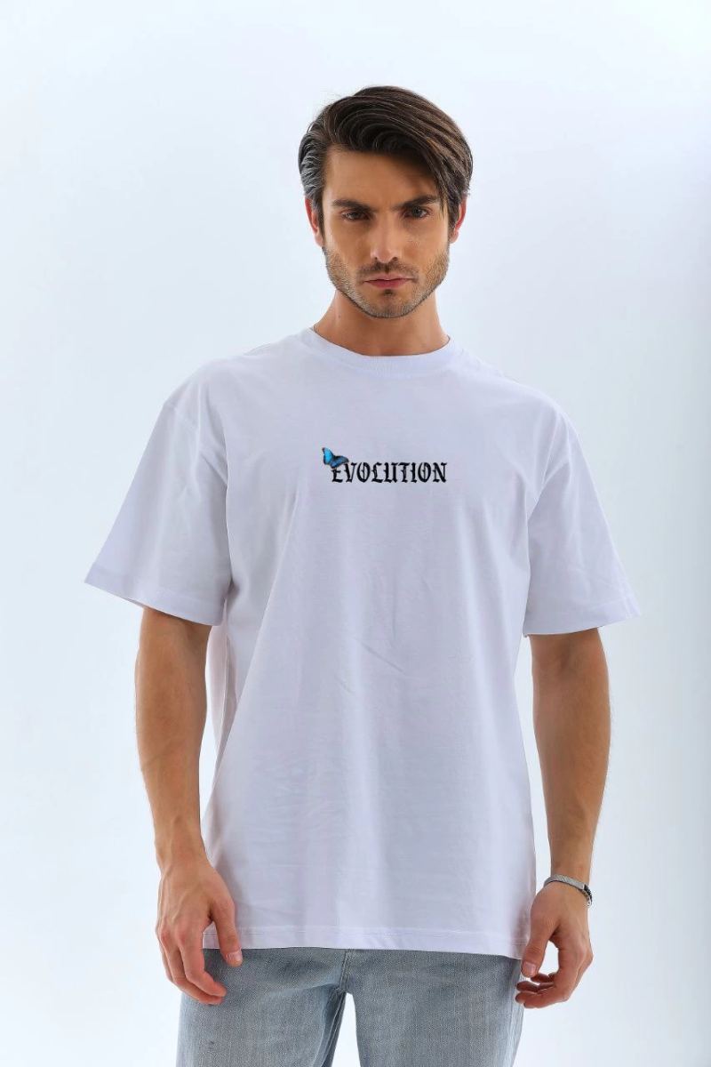vlmrtr-5704_unisex-bisiklet-yaka-baskili-oversize-t-shirt-beyaz-82110085-sw853sh1280-39qnuxi6.jpg T-Shirt Bisiklet Yaka KELEBEK Baskılı T-Shirt - Beyaz - Görsel 1