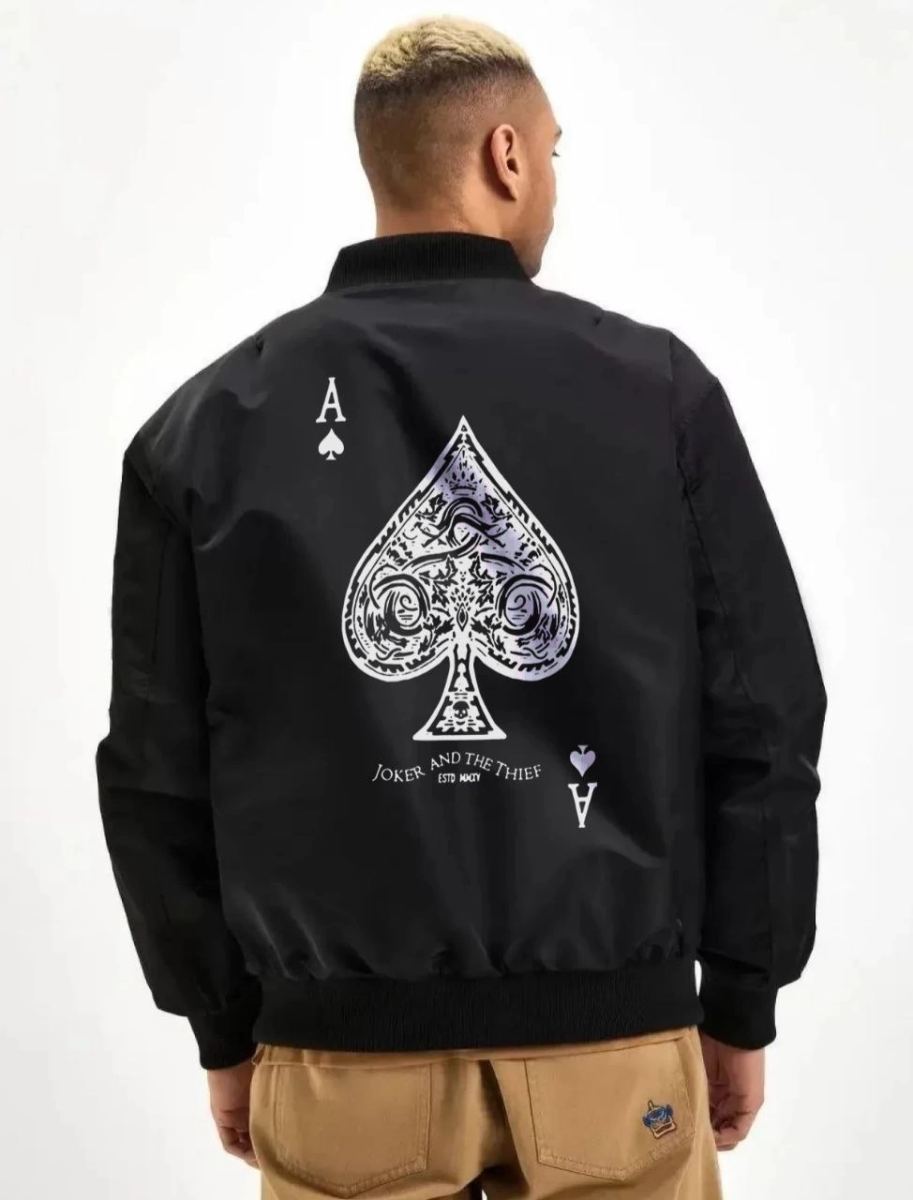 vlmrtr-5936_unisex-uzun-kol-baskili-bomber-ceket-siyah-91784052-sw974sh1280-zhzdu0j6.jpg Bomber Mont Siyah Maça Ası Baskılı Fermuarlı Cepli Kapitone Astarlı Kış Mont - Siyah - Görsel 1