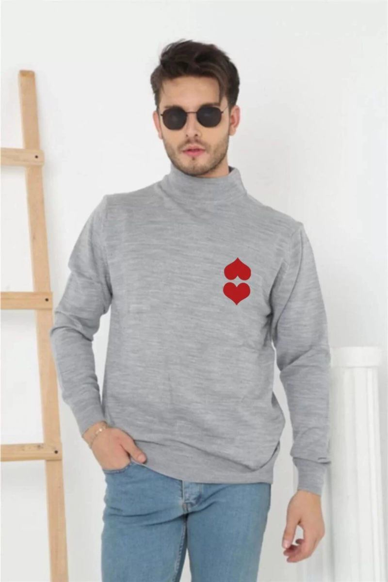 vlmrtr-6193_unisex-yarim-bogazli-baskili-dokuma-triko-gri-70075169-sw853sh1280-2an3tsxg.jpg Yarım Bağazlı Kazak Baskılı Dokuma Triko - Gri - Görsel 1