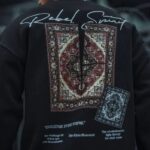 Erkek 3 iplik Pamuklu Bisiklet Yaka Baskılı SweatShirt - Siyah