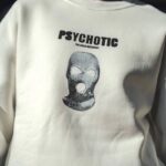 Erkek 3 iplik pamuklu Kışlık Bisiklet Yaka Baskılı SweatShirt - Beyaz
