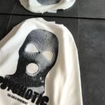 Kadın 3 iplik Kışlık Bisiklet Yaka Baskılı SweatShirt - Beyaz