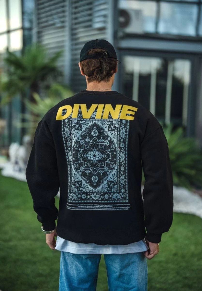 vlmrtr-6985_kislik-bisiklet-yaka-baskili-sweatshirt-siyah-85467576-sw852sh1224-1w6likv9.jpg 3 iplik pamuklu Kışlık Bisiklet Yaka Baskılı SweatShirt - Siyah - Görsel 1