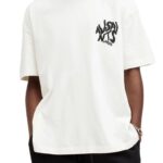 T-Shirt Baskılı Oversize T-Shirt - Beyaz