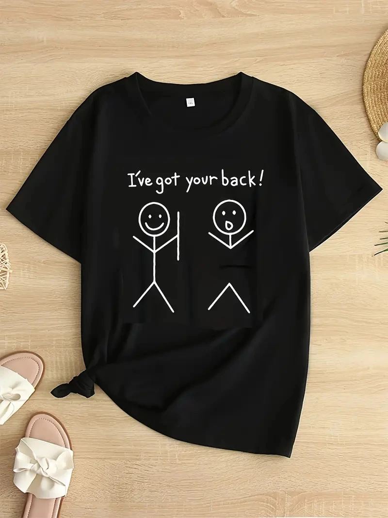 vlmrtr-8110_baskili-oversize-bisiklet-yaka-t-shirt-siyah-17955928-sw800sh1067-s7wf7x3x.jpg T-Shirt "I've Got Your Back" Basklı T-Shirt - Siyah - Görsel 1