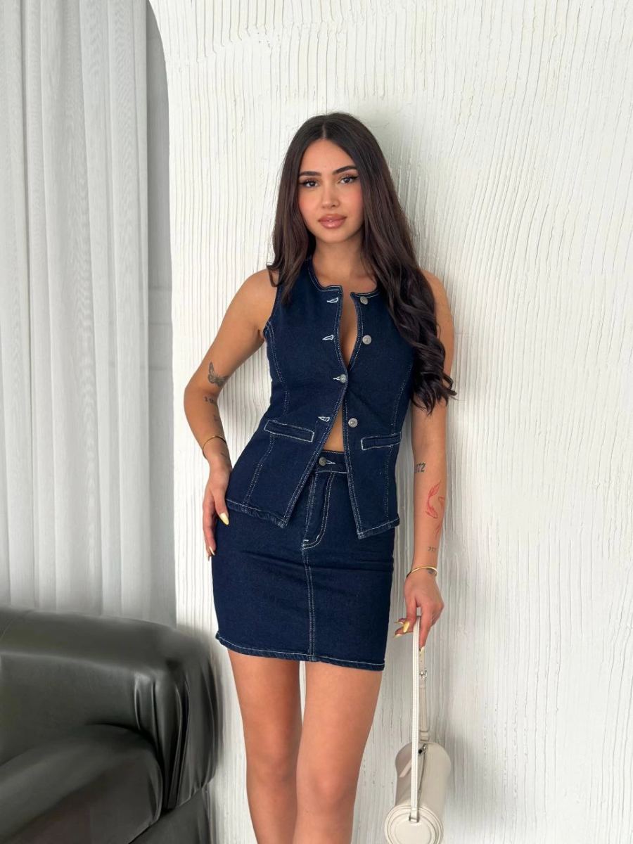 vlmrtr-8328_kot-jeans-etekli-ikili-takim-lacivert-46837950-sw960sh1280-bee1do0k.jpg Kot Jeans Etekli ikili Takım - Lacivert - Görsel 1