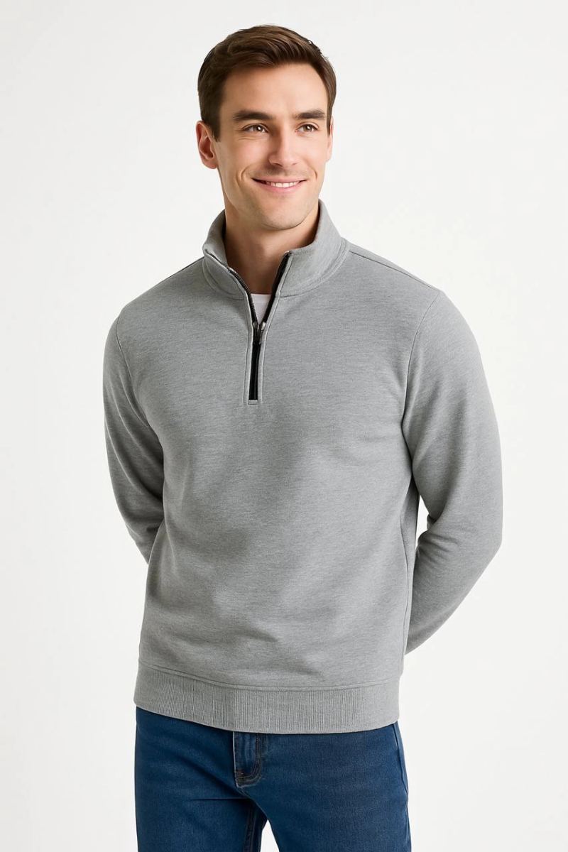 vlmrtr-8664_erkek-dik-yaka-sweatshirt-dik-yaka-yarim-fermuarli-3-iplik-sardonlu-pamuk-kumas-gri-11903786-sw853sh1280-26a9z7zz.jpg Erkek Dik Yaka Yarım Fermuarlı 3 İplik Pamuklu Sweatshirt - Gri - Görsel 1