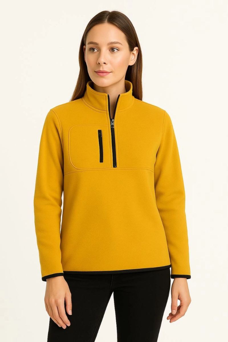 vlmrtr-8732_kadin-polar-kazak-dik-yaka-yarim-fermuarli-fermuarli-gogus-cepli-siyah-biyeli-kislik-rahat-regular-fit-gunluk-model-sari-68814256-sw853sh1280-8hj46gx6.jpg Kadın Polar Kazak Dik Yaka Yarım Fermuarlı Fermuarlı Göğüs Cepli Siyah Biyeli - Sarı - Görsel 1