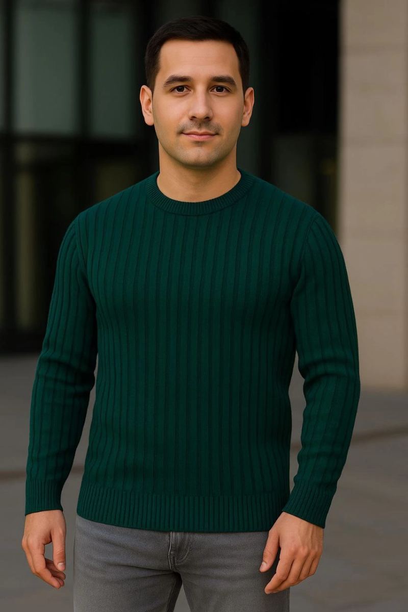 vlmrtr-8889_erkek-bisiklet-yuvarlak-yaka-triko-kazak-pamuklu-kalin-fitilli-dokuma-regular-fit-uzun-kollu-kislik-model-haki-48085061-sw853sh1280-3ofl0dtl.jpg Erkek Bisiklet Yaka Triko Kazak Pamuklu Kalın Fitilli Dokuma Regular Fit - Haki - Görsel 1