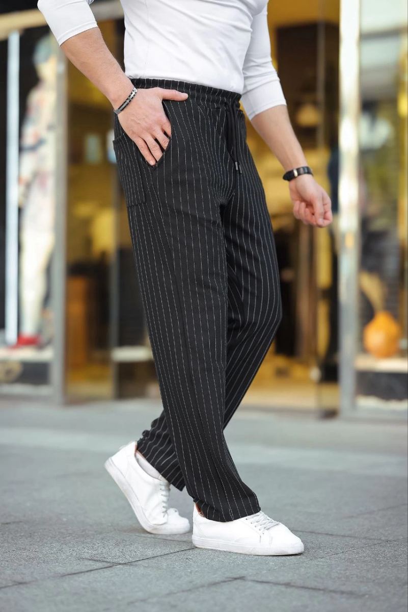 vlmrtr-8910_erkek-cizgili-dokuma-krep-jogger-buggy-pantalon-rahat-kalip-siyah-72392789-sw854sh1280-3gr2y5ge.jpg Erkek Cizgili Dokuma Krep Jogger Buggy Pantalon Rahat kalıp - Siyah - Görsel 1