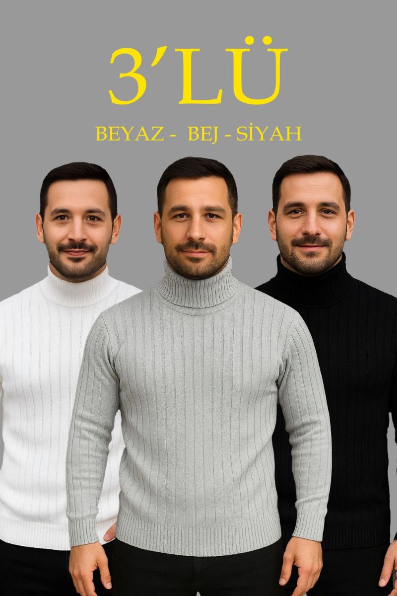 vlmrtr-8954_erkek-fitilli-triko-kazak-3-lu-set-beyaz-gri-siyah-regular-balikci-yaka-tam-bogazli-triko-seti-modeli-kazak-58514029-sw1030sh1545-3dovgewm.jpg Fitilli Kazak Tam Boğazlı Balıkçı Yaka Triko 3'lü Set Beyaz-Gri-Siyah - Görsel 1